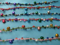 Foot chains with beads and bells